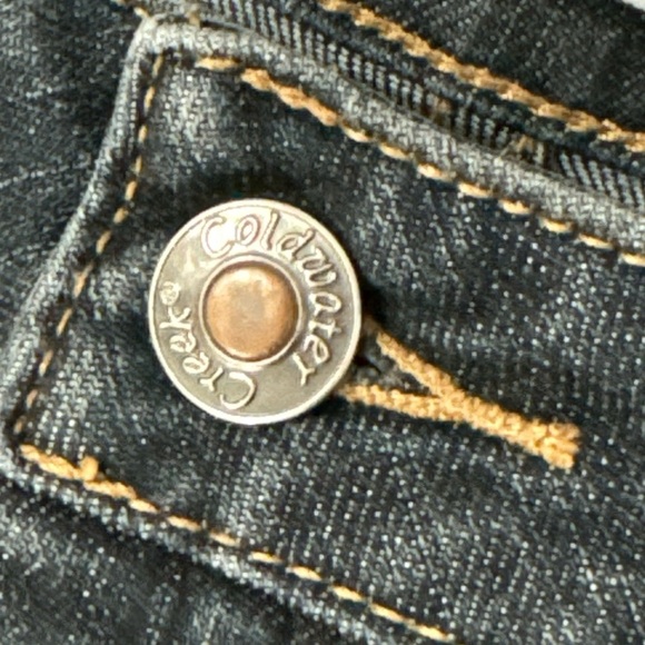 Coldwater Creek Womens Mid Rise Bootcut Jeans Dark Denim Pants Sz 14 Regular - Picture 10 of 14